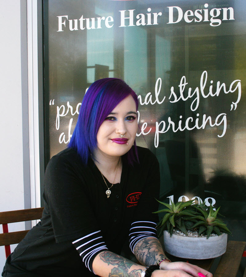 Kayla From Future Hair Design