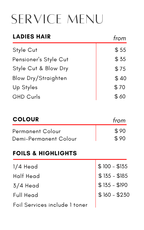 Future Hair Fhd Service Menu March 2026 1